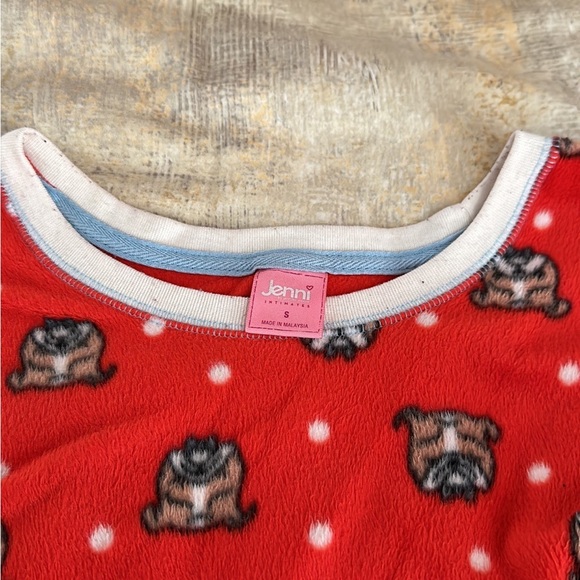 Jenni Intimates by Jennifer Moore English Bulldog Pajamas set - Picture 2 of 7